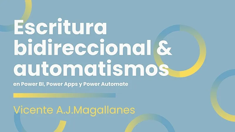 Escritura bidireccional y automatismos