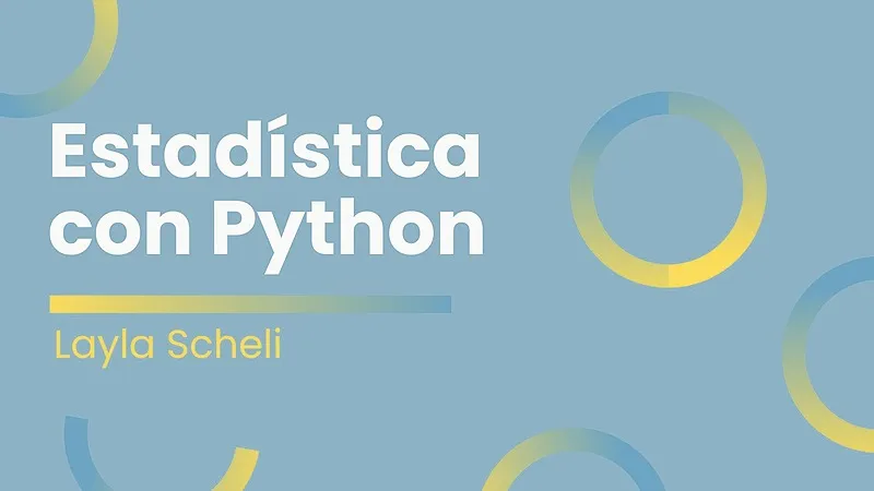 Estadistica con python